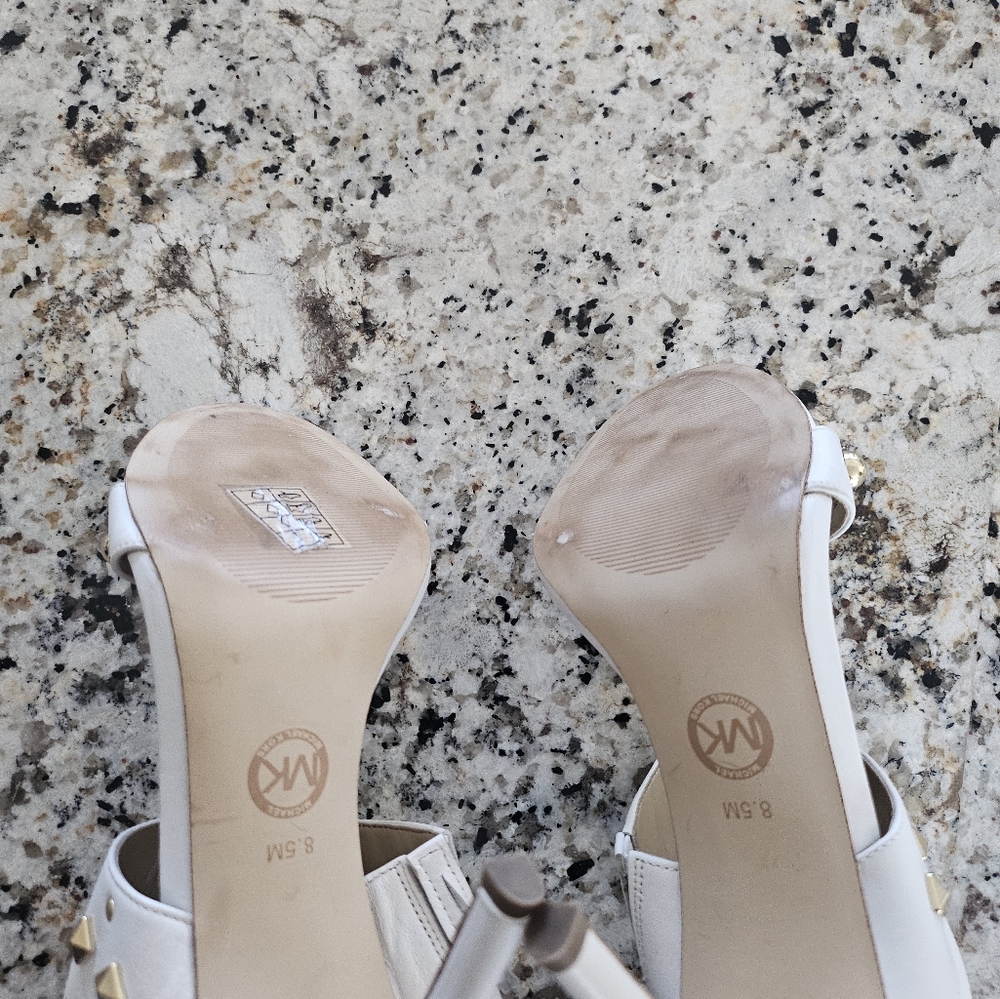 Michael Kors Amos Ankle Strap Heels - Picture 7 of 8